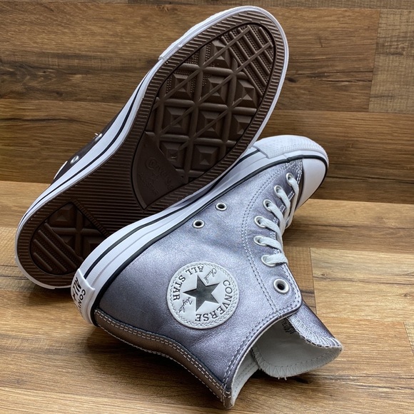 LEATHER CONVERSE CTAS HIGH TOP - Picture 6 of 7